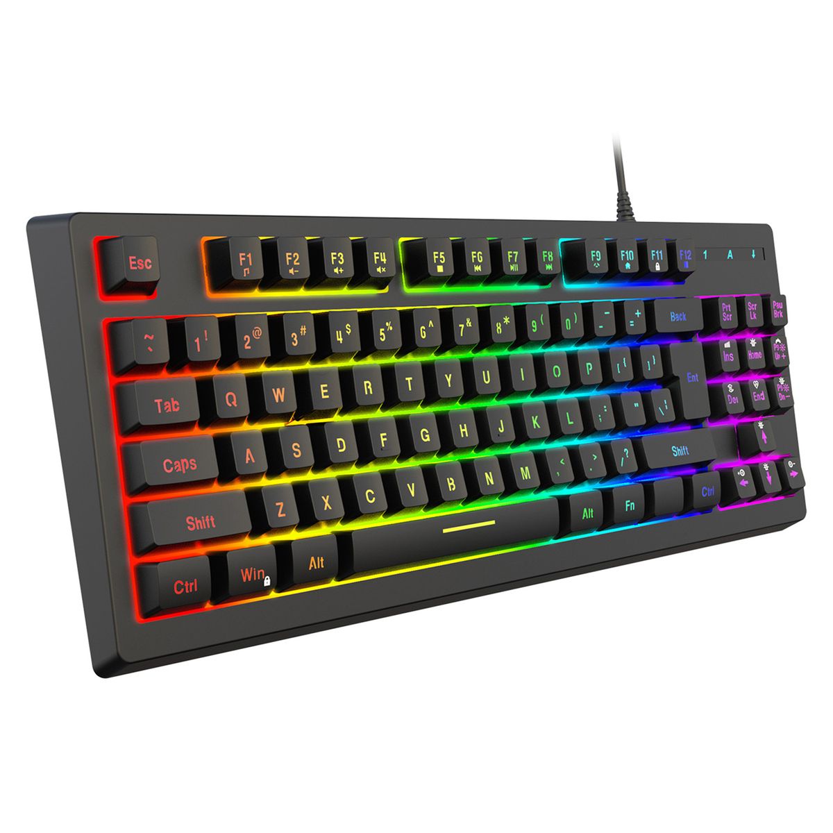 Y200 USB Wired Gaming Keyboard Membrane Keyboard 87