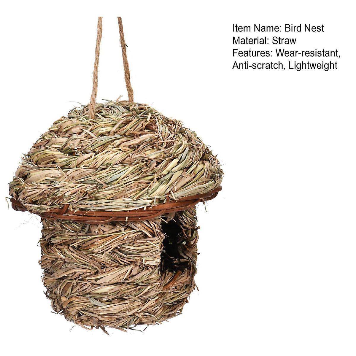 Bird Hut Outdoor Hanging Hummingbird House B