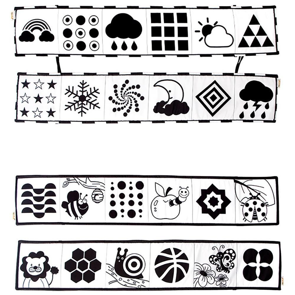 Eay Education Baby Cloth Book Baby Lying on the Mat Can