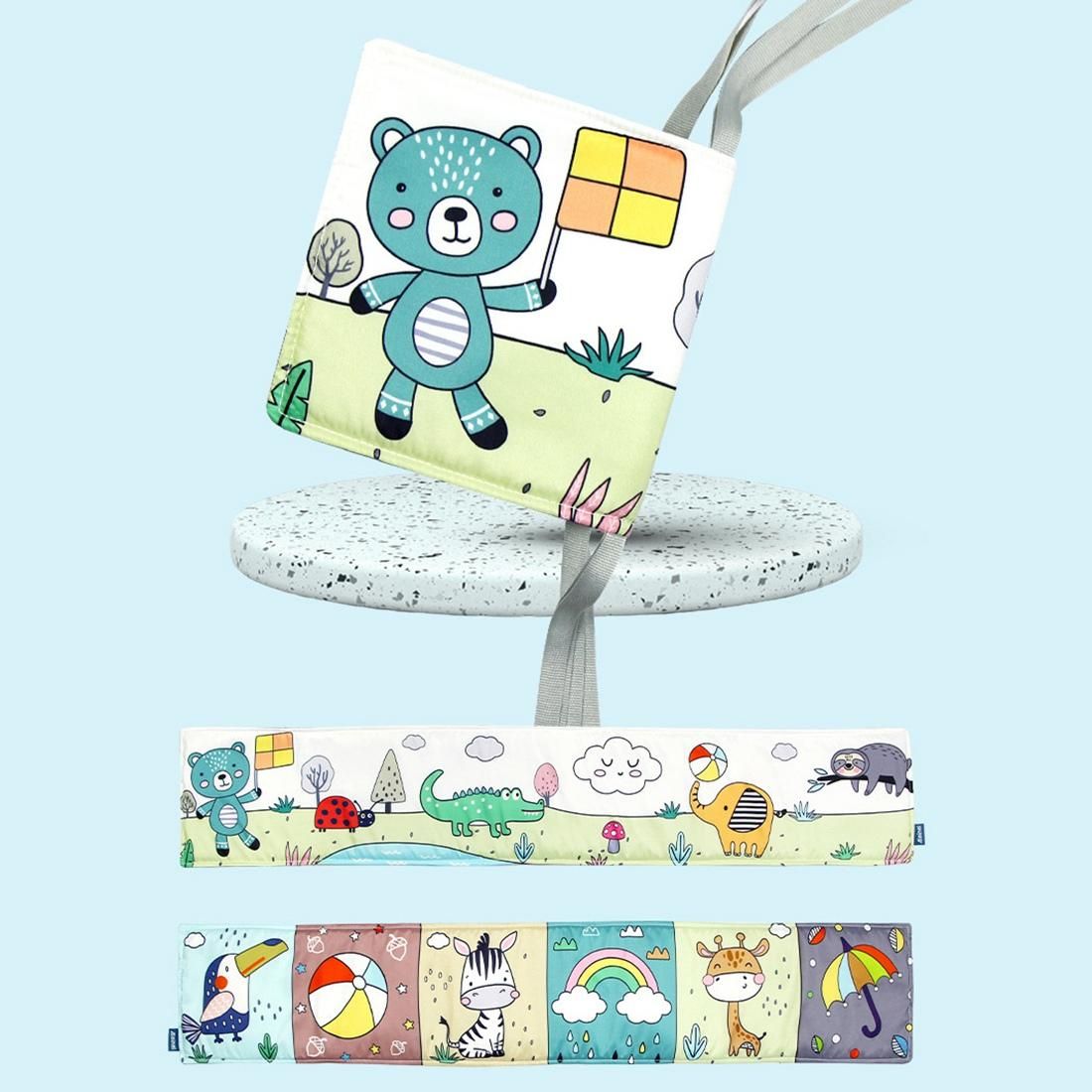 Eay Education Baby Cloth Book Baby Lying on the Mat Can