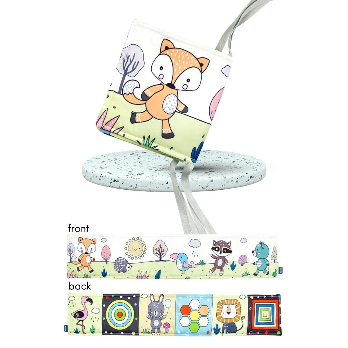 Eay Education Baby Cloth Book Baby Lying on the Mat Can