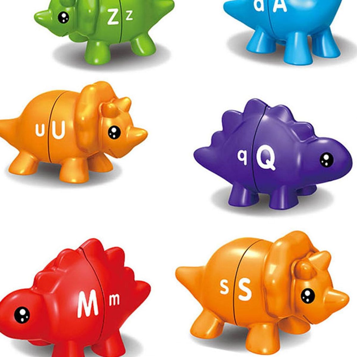 Dinosaur Matching Toy Dino-match Educational Alphabet for Toddlers