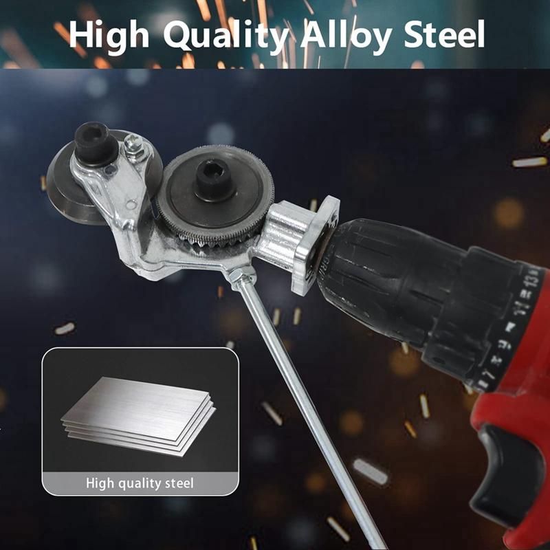 Electric Drill Shears Plate Cutter,Metal Nibbler Drill Attac