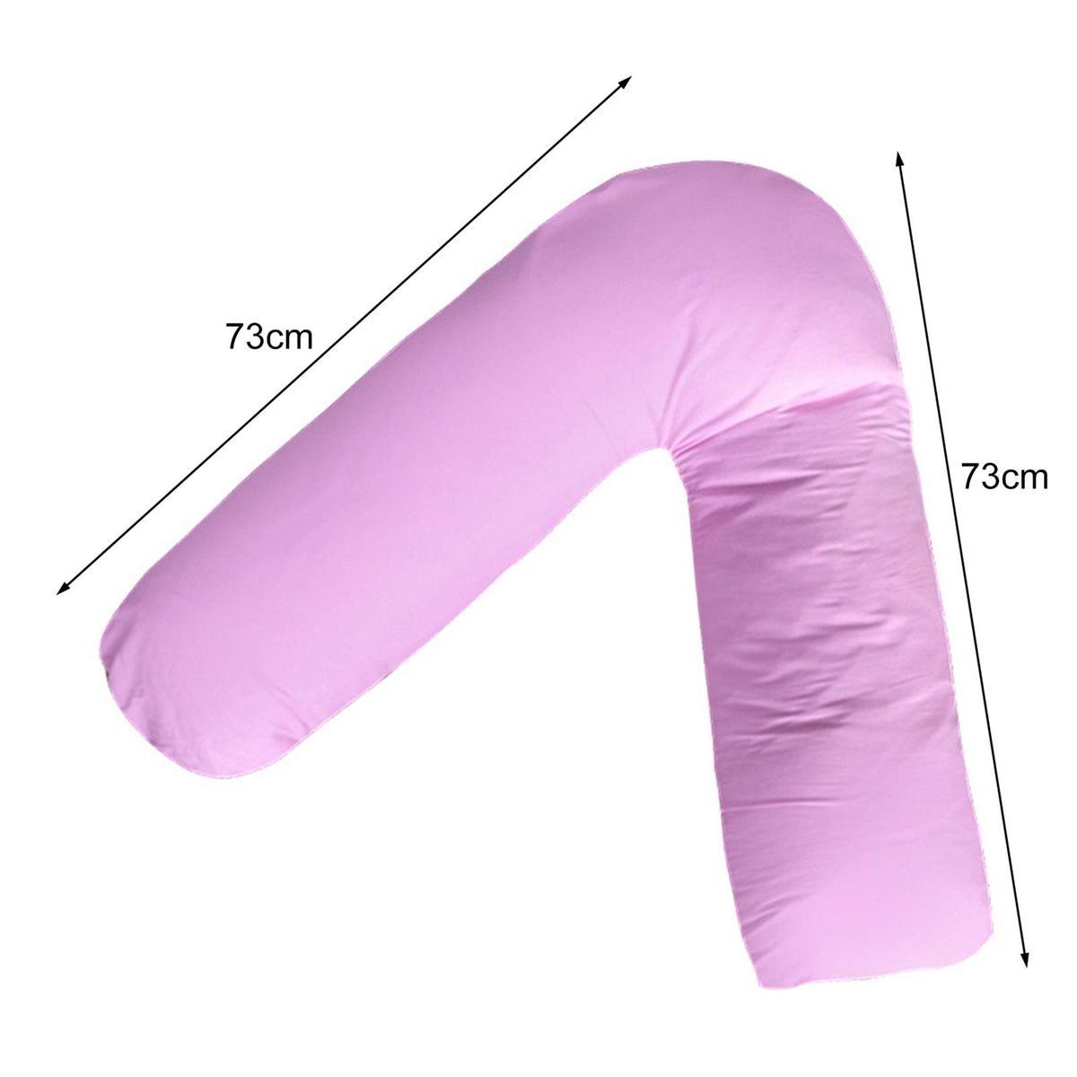 Pregnancy Pillow V-shaped Pregnancy Pillow Pink