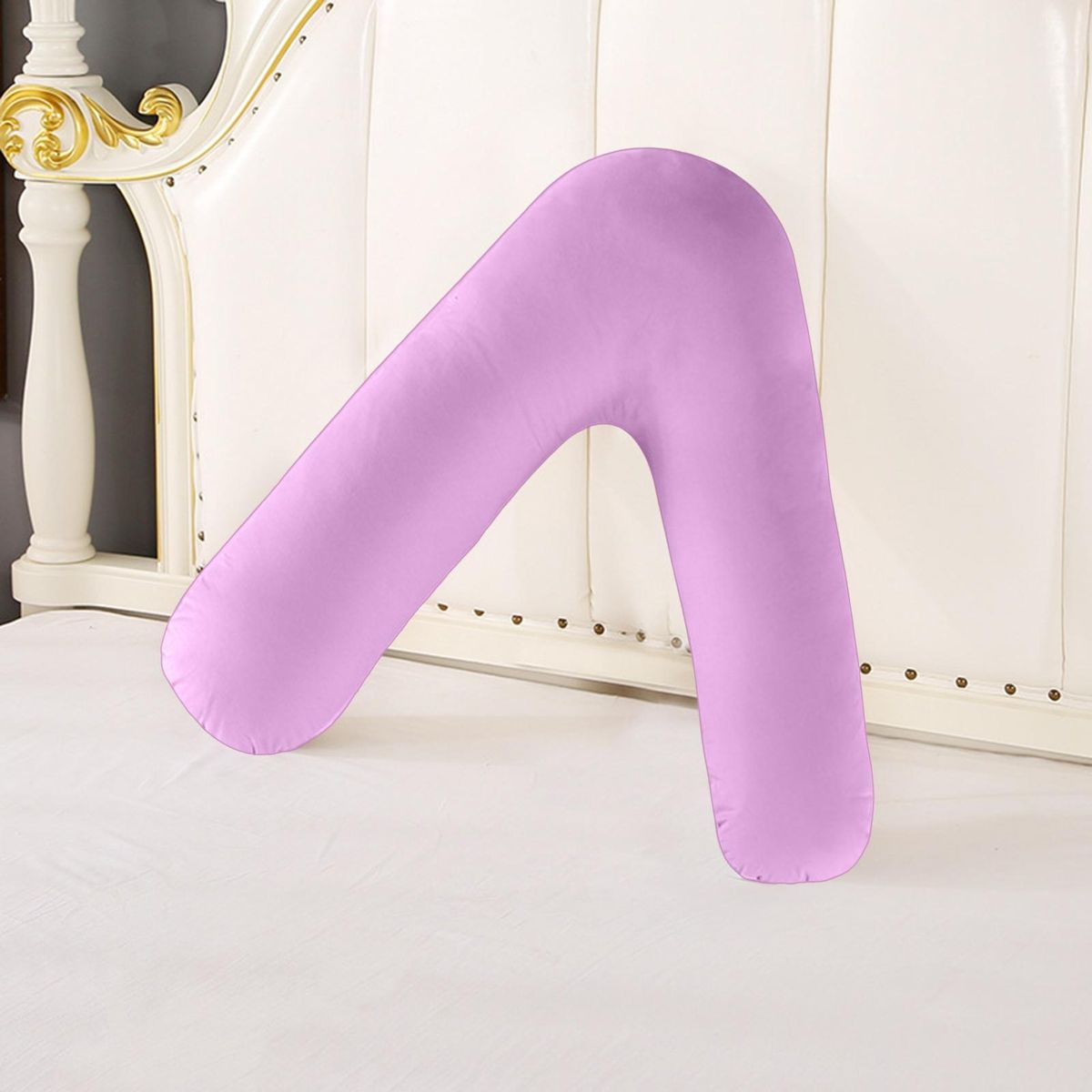 Pregnancy Pillow V-shaped Pregnancy Pillow Pink