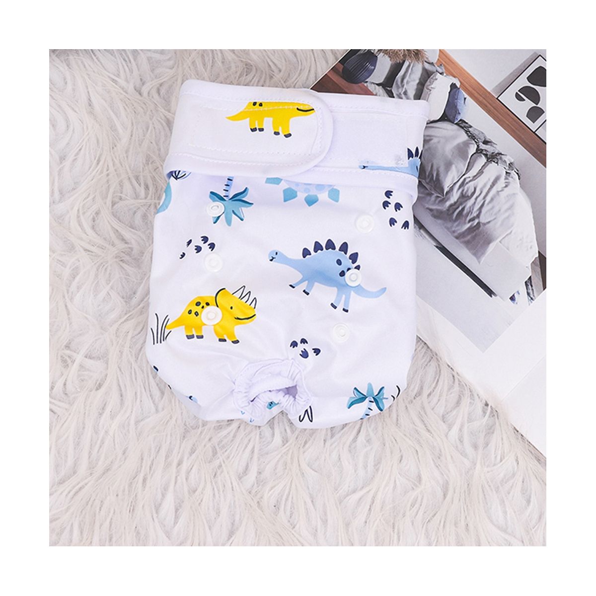 3Pcs Washable Dog Diapers Female Reusable Doggie Diapers,