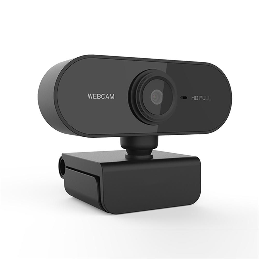 1080P 2MP HD Webcam 30fps Camera Noise-reduction Microphone Web Cam HD Laptop Computer Camera USB Plug & Play with Extension Cable for Laptop Desktop TV Box