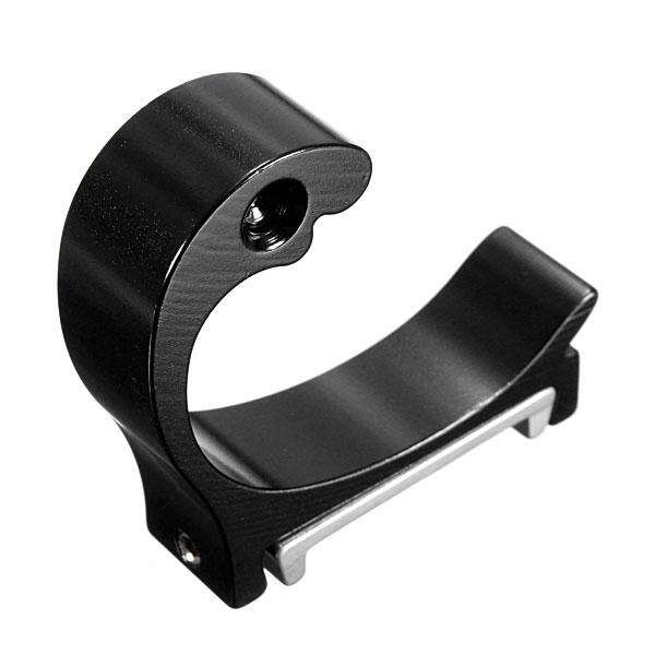 Multifunction Single Double Robe Hat Coat Door Bath Balcony Aluminum Hanger Hook Black