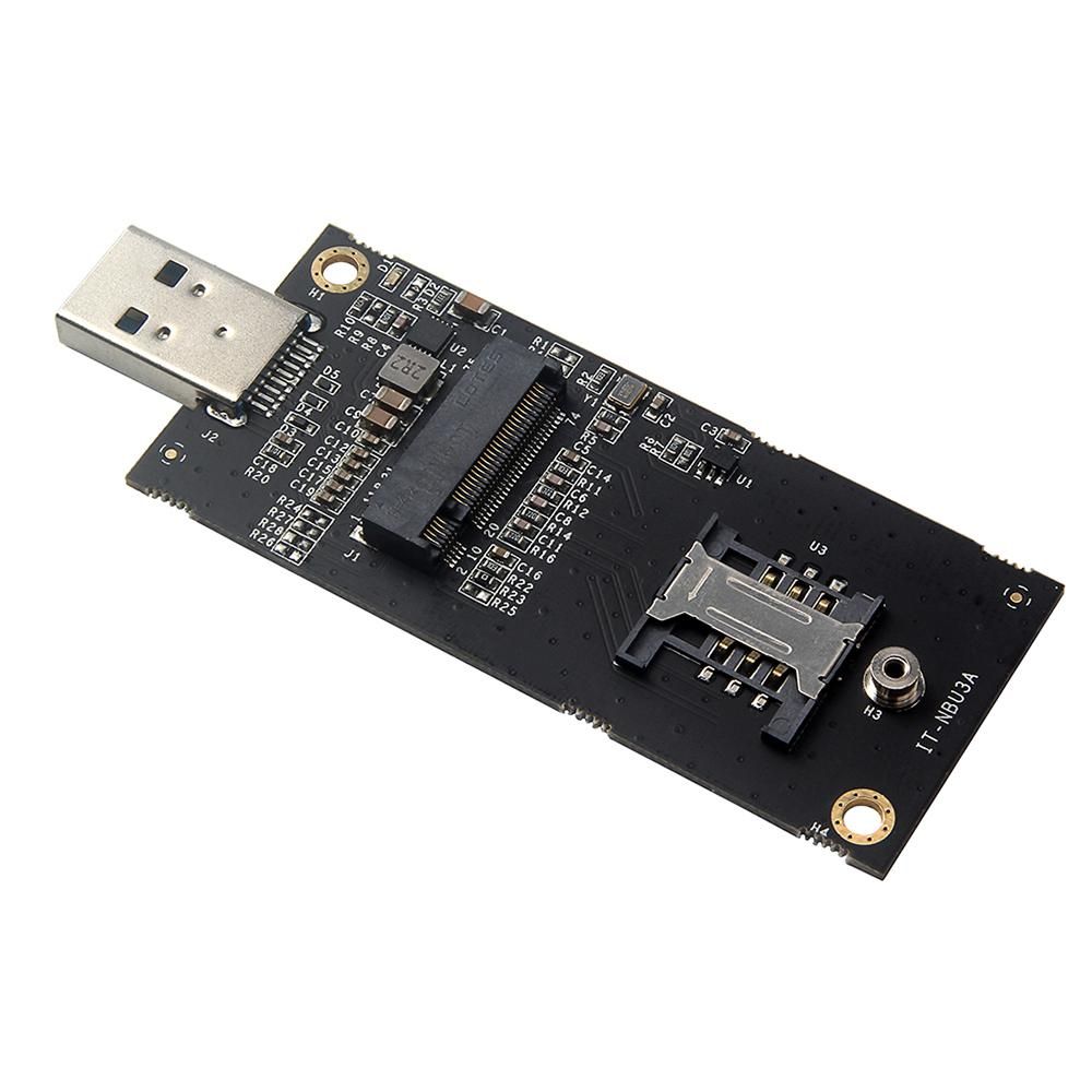 M.2 NGFF to USB3.0 Adapter Card (M.2)KEY B to USB3.0 Converter 3G/4G Module Development Board with SIM Card Slot for PC Laptop