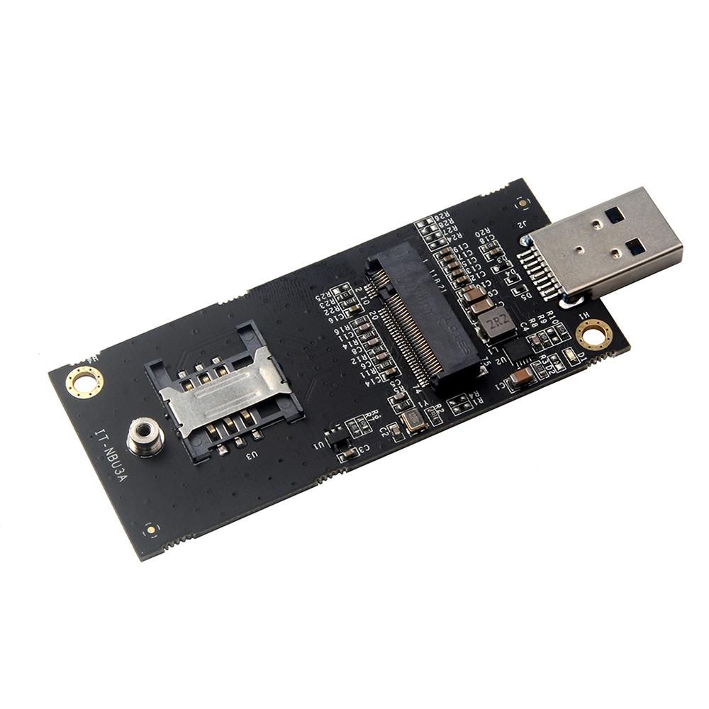 M.2 NGFF to USB3.0 Adapter Card (M.2)KEY B to USB3.0 Converter 3G/4G Module Development Board with SIM Card Slot for PC Laptop