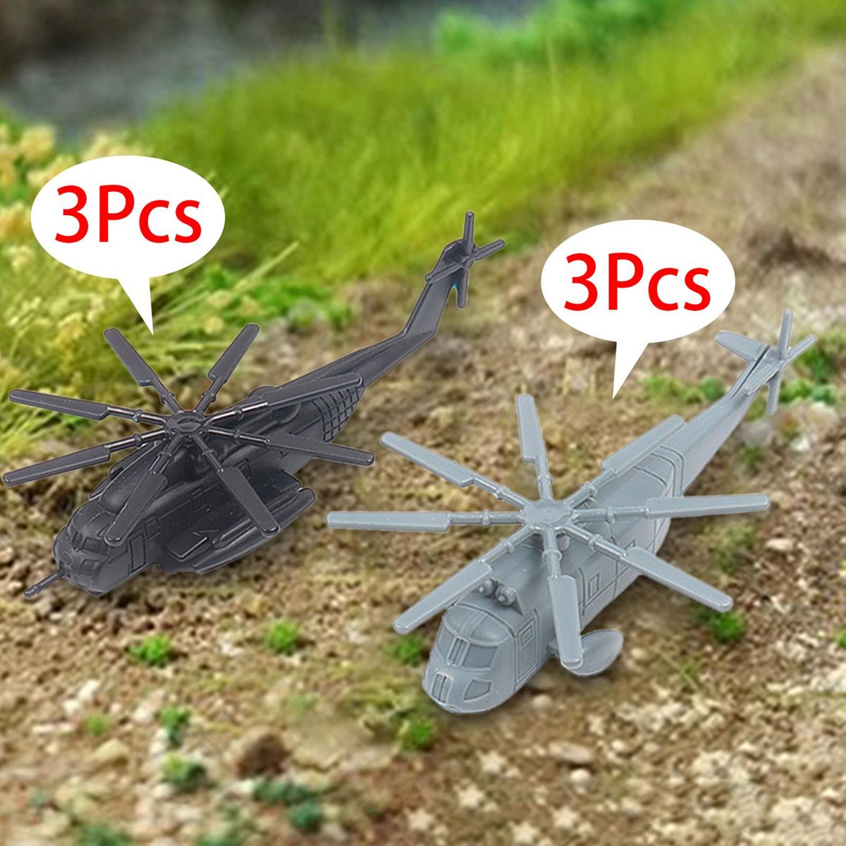 6 Pieces Fighter Toy Table Decoration For Boy Girl