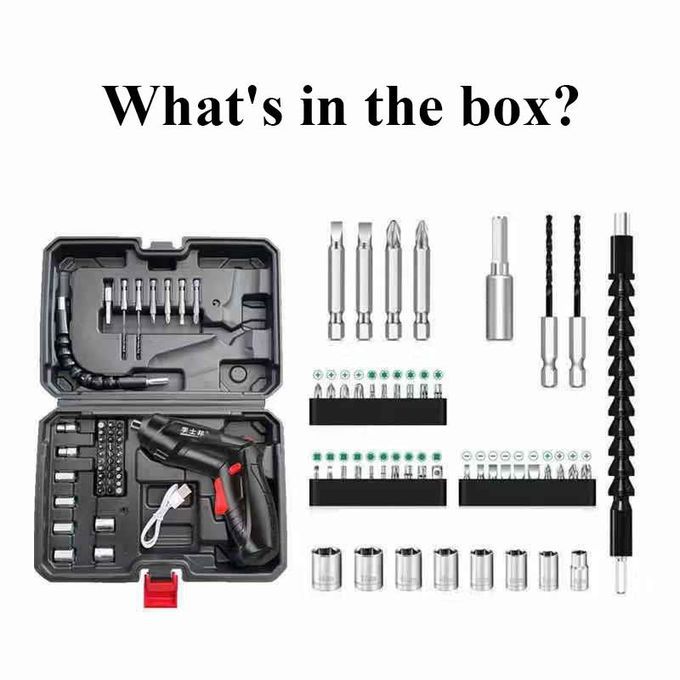 Efficient Drilling Machine - Electric Drilling Machine - Drill - Black