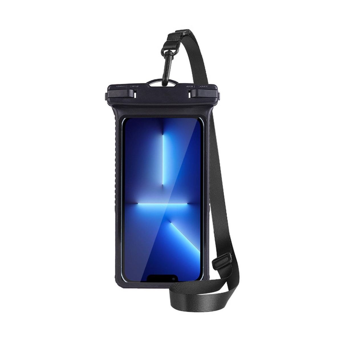 Phone Storage Bag Cell Phone Waterproof Case Black