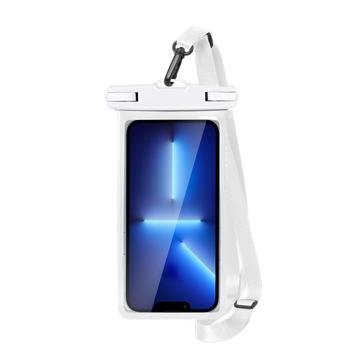 Phone Waterproof Bag Cell Phone Waterproof Case White