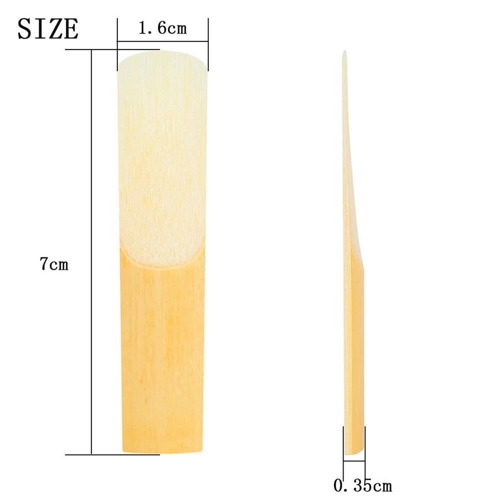 10Pcs Saxophone Reeds Saxophone Strength 2.5 Sax Instrument Reed Saxophone Reeds,Alto