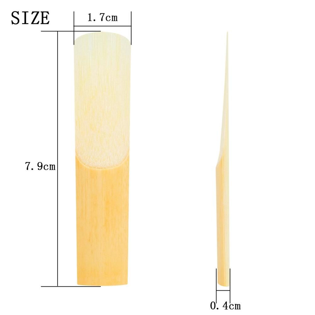 10Pcs Saxophone Reeds Saxophone Strength 2.5 Sax Instrument Reed Saxophone Reeds,Alto