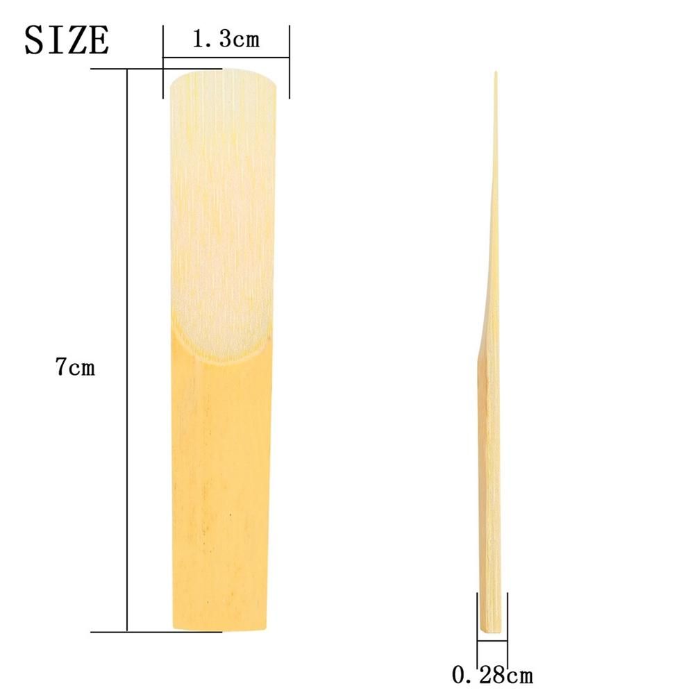 10Pcs Saxophone Reeds Saxophone Strength 2.5 Sax Instrument Reed Saxophone Reeds,Alto