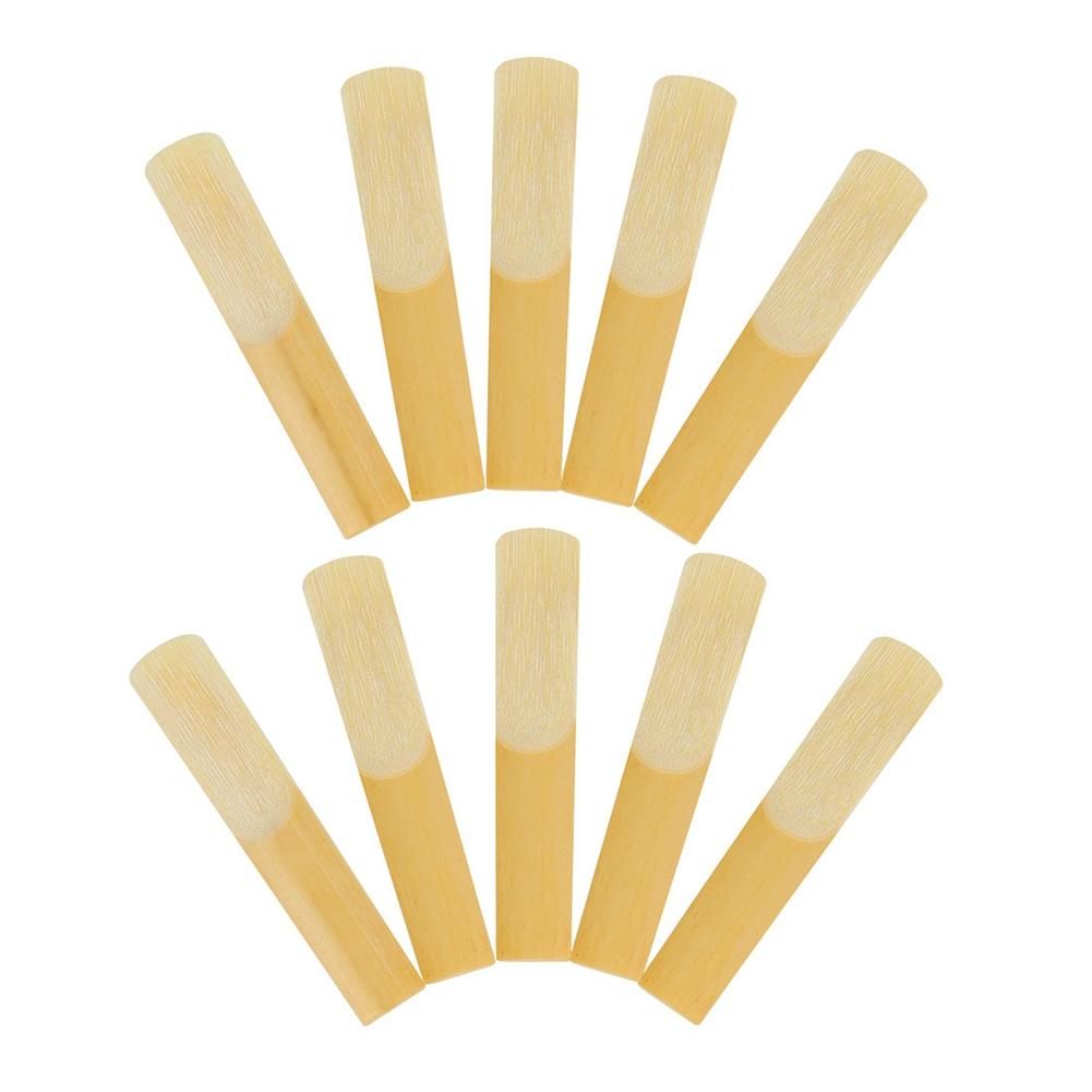 10Pcs Saxophone Reeds Saxophone Strength 2.5 Sax Instrument Reed Saxophone Reeds,Alto
