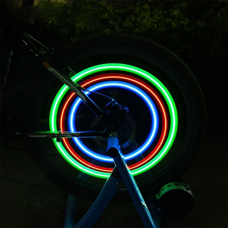 10 PCS Children Balance Car Night Riding Safety Light-emitting Clip Lights (Green)