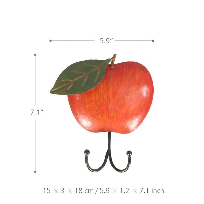 Apples Wall Hook Iron Decorative Wall Hook Rustic-