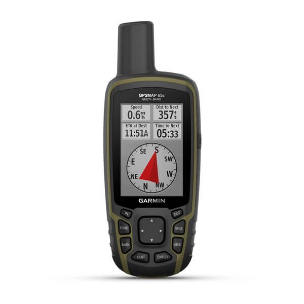 GPSMAP 65s Multi-band/multi-GNSS Handheld With Sensors