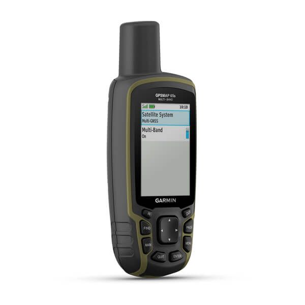 GPSMAP 65s Multi-band/multi-GNSS Handheld With Sensors