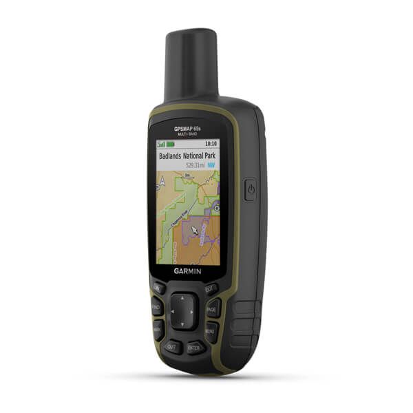 GPSMAP 65s Multi-band/multi-GNSS Handheld With Sensors