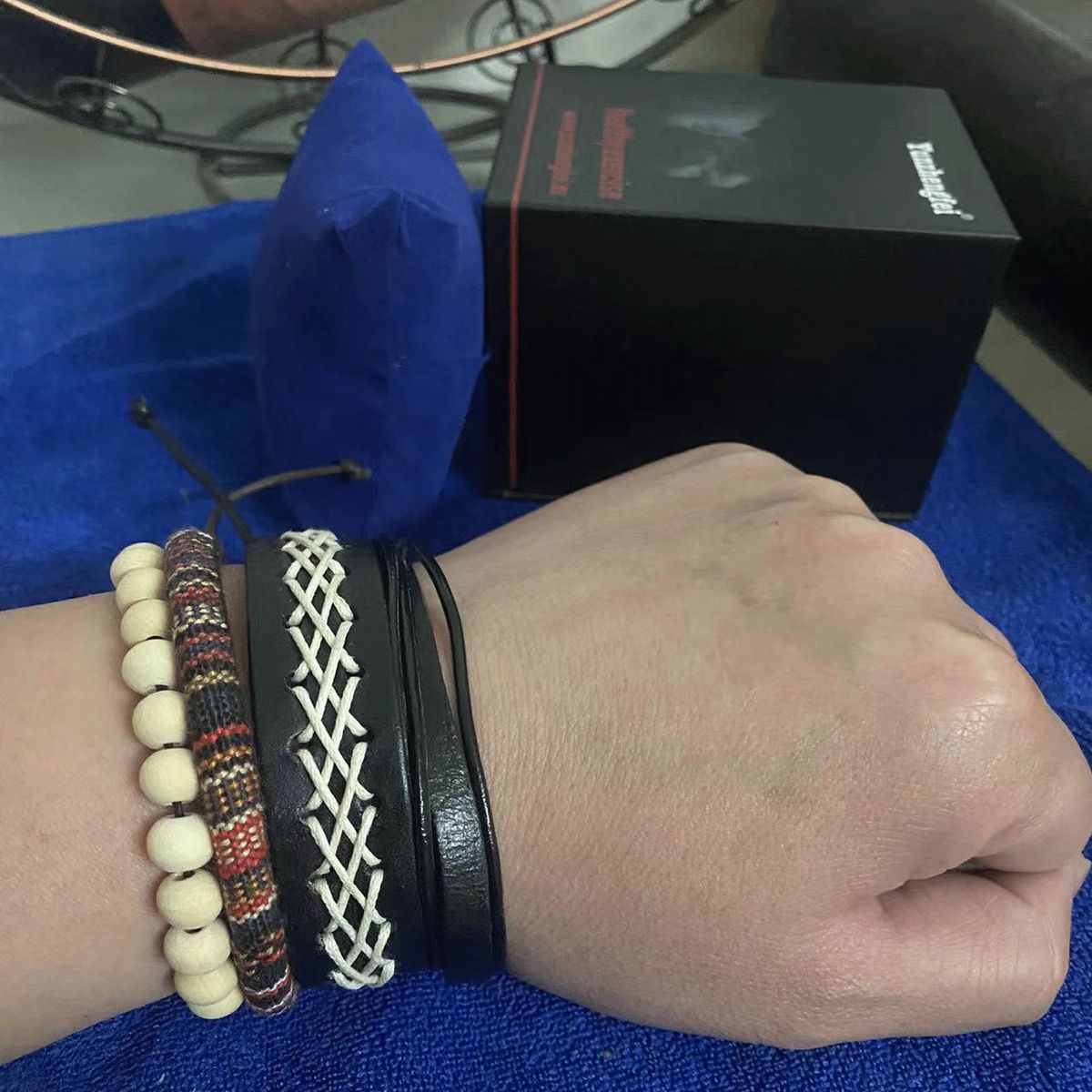 Handwoven Bracelet Set Of Four European And American Style Fashion Couples