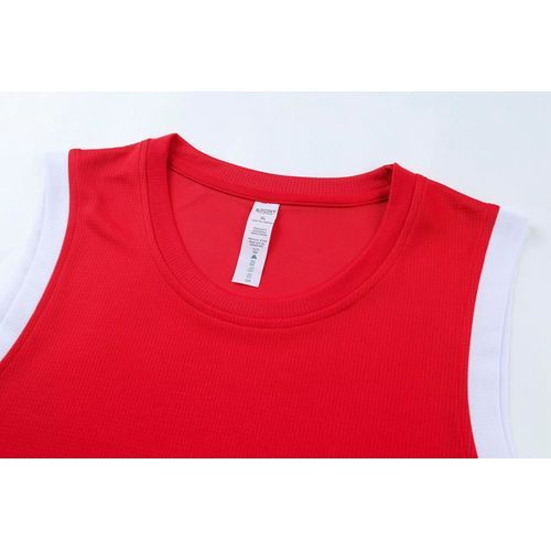 Sleeveless Tank Top Shorts Unisex Men Basketball Jersey Set