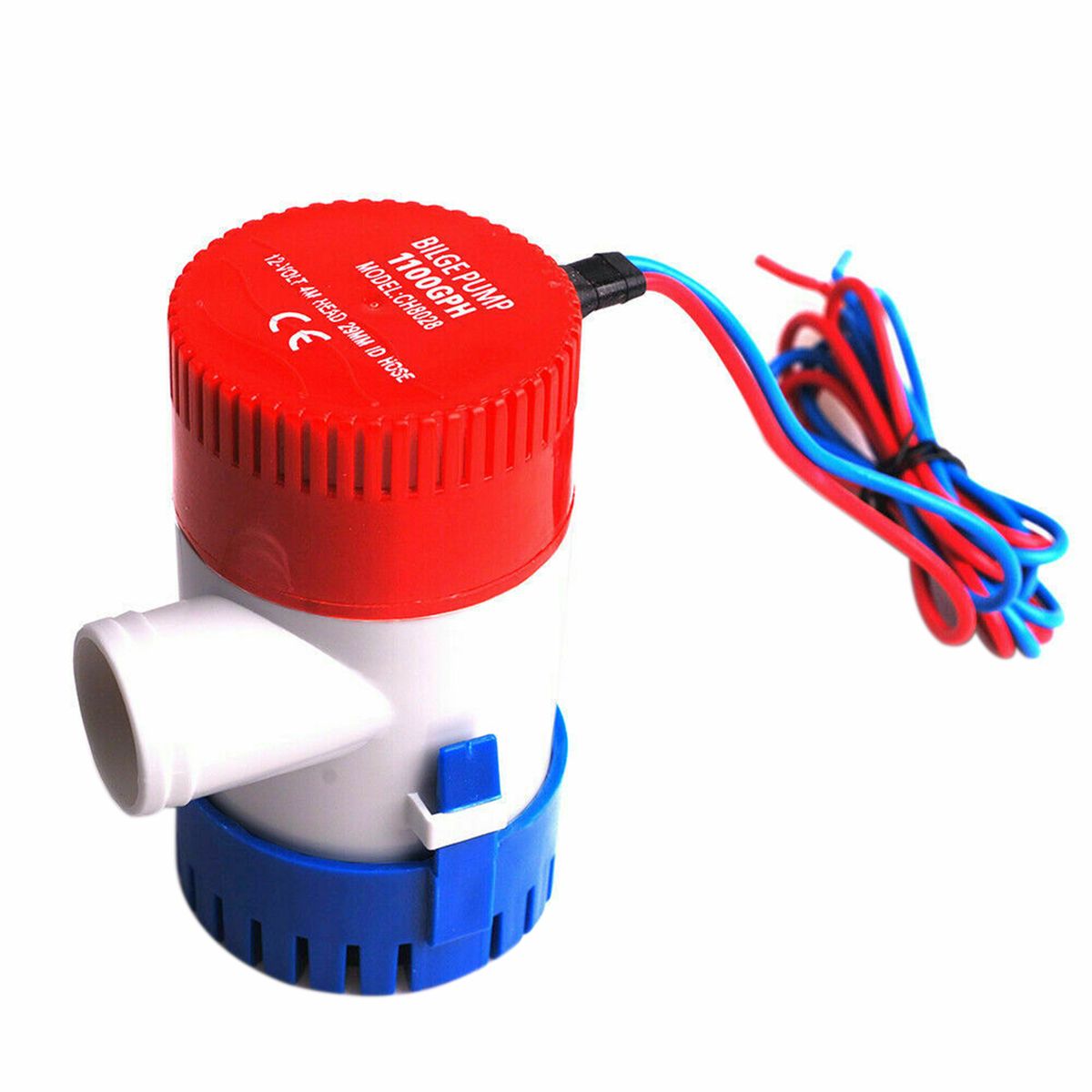 1100GPH 12V Electric Marine Submersible Bilge Pump High