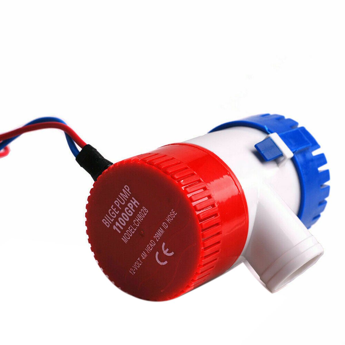1100GPH 12V Electric Marine Submersible Bilge Pump High