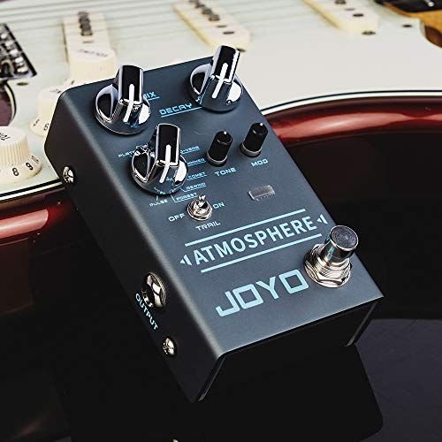 JOYO Reverb Pedal 9 Digital Reverb Types With Modulation And