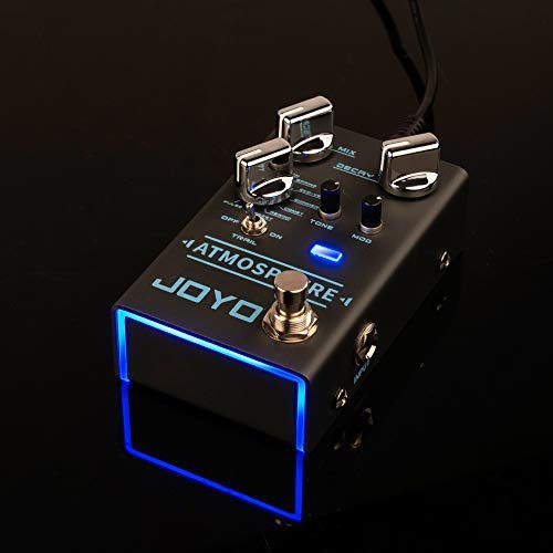 JOYO Reverb Pedal 9 Digital Reverb Types With Modulation And