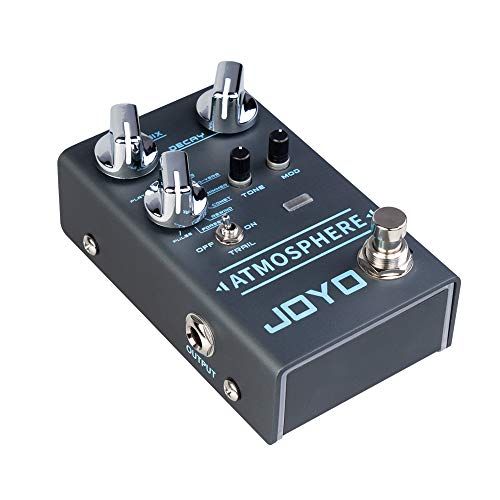 JOYO Reverb Pedal 9 Digital Reverb Types With Modulation And