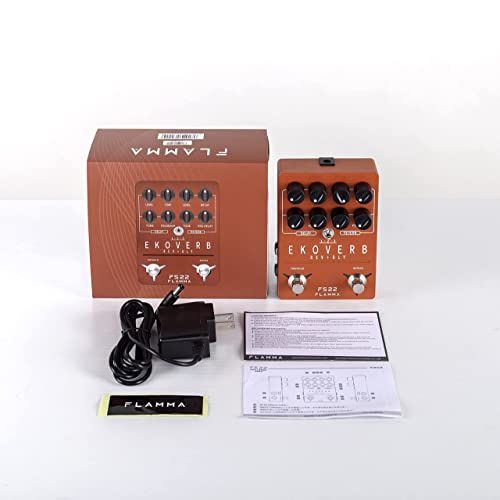 FLAMMA FS22 Stereo Delay And Reverb Pedal Digital Guitar Eff
