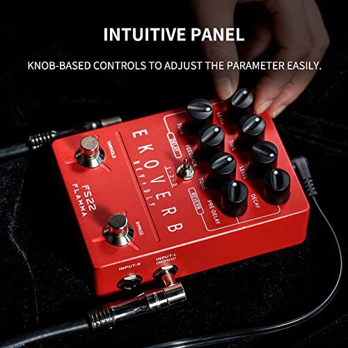 FLAMMA FS22 Stereo Delay And Reverb Pedal Digital Guitar Eff