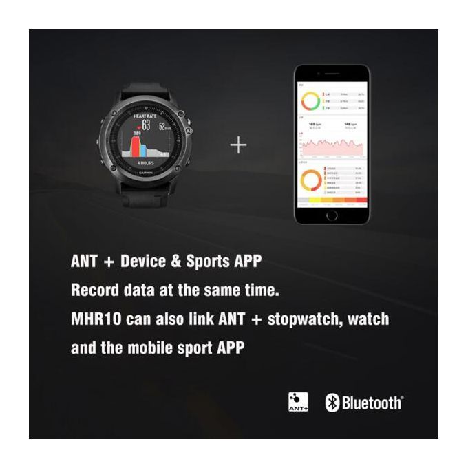 MOVER Bluetooth4.0 ANT + Heart Rate Sensor Compatible Computer Running Bike Heart Rate Monitor(#Magene MOVER)