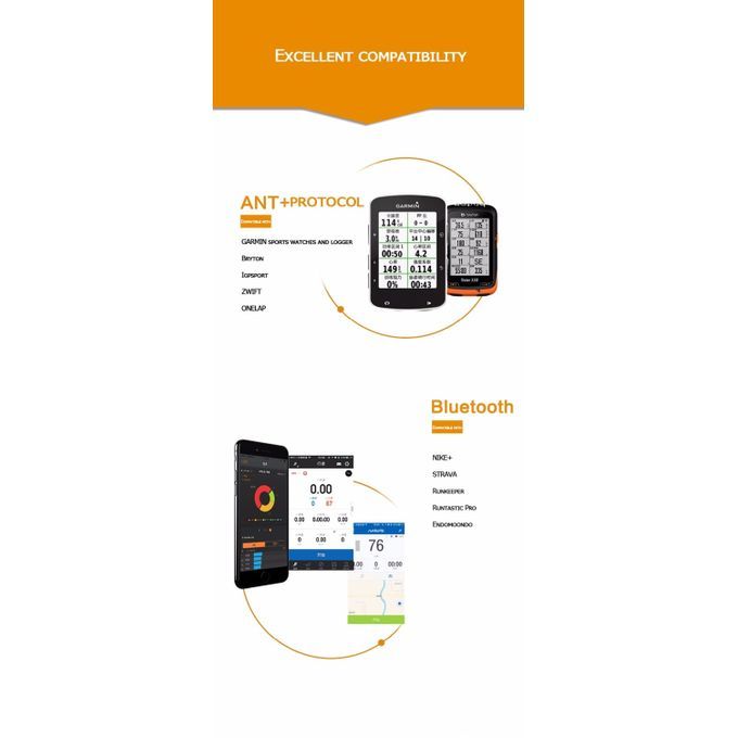 MOVER Bluetooth4.0 ANT + Heart Rate Sensor Compatible Computer Running Bike Heart Rate Monitor(#Magene MOVER)
