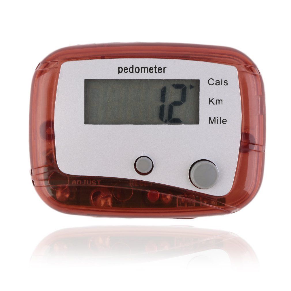 Portable Multi-functional Walking Distance Fitness Calorie Exercise LCD Display Digital Pedometer Steps Accurate Calorie Counter