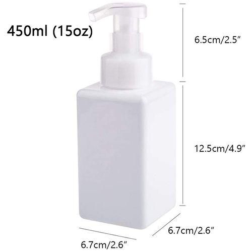 450 ML Soap Dispenser, Set Of 2 Plastic Pump