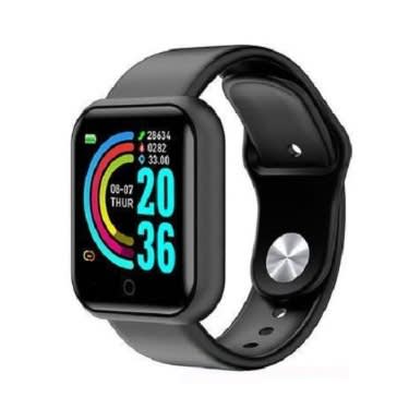 Smart Watch Sport Fitness Bracelet - Hd Heart Rate, Bp Monitor