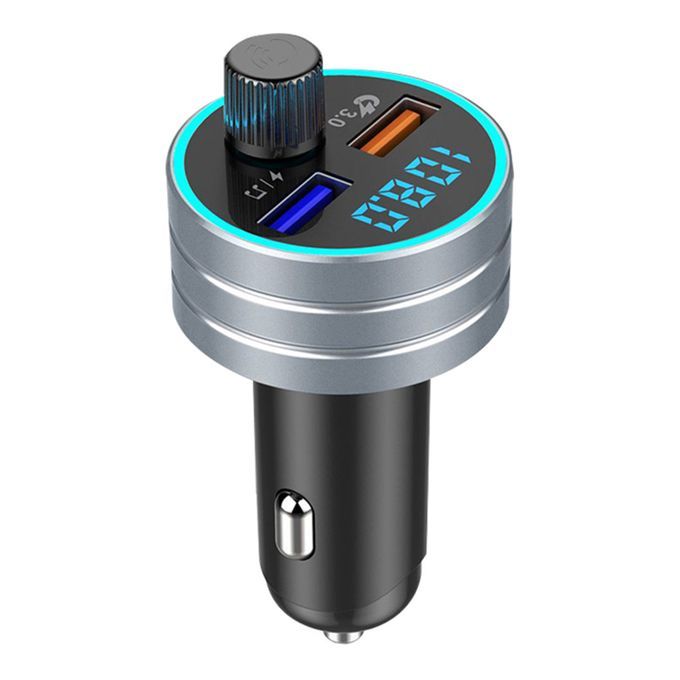 C1/D5 FM Transmitter Bluetooth 5.0 Intelligent Chip ABS-