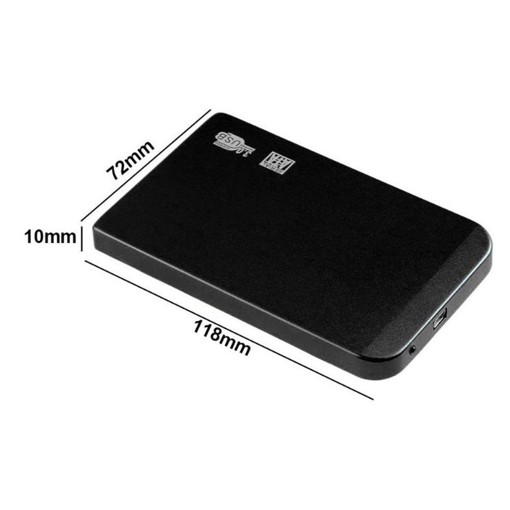 2.5in USB3.0 SATA SSD HDD Hard Drive Box 5Gbps 3TB USB3.0