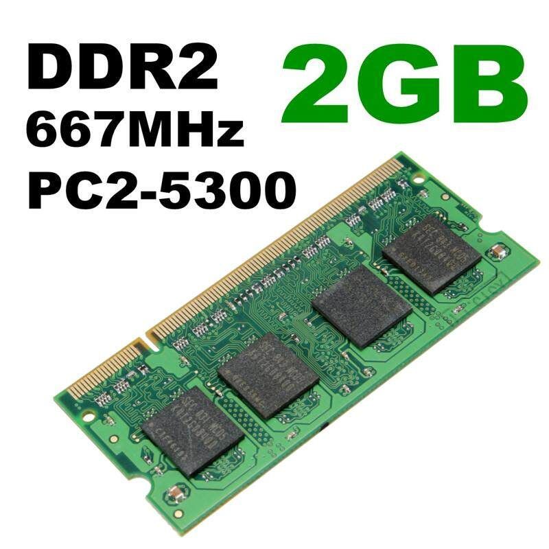 New 2GB DDR2-667 PC2-5300 NON-ECC SODIMM Notebook Laptop Memory RAM 200-Pin