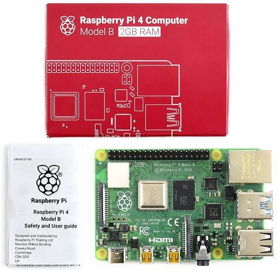 Pi 4 Model B (2GB) & Case