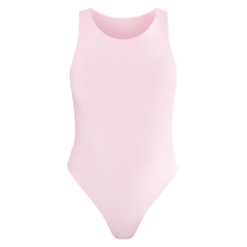 Sleeveless Bodysuit - Baby Pink