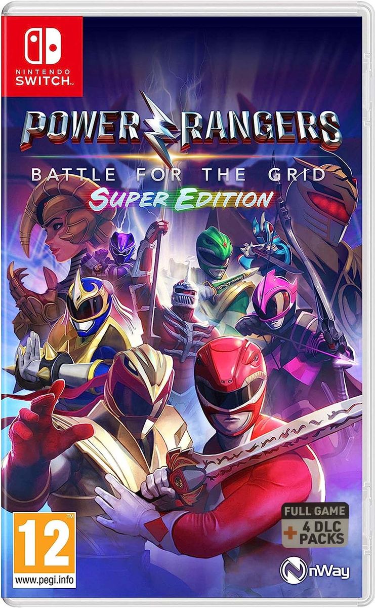 SWITCH GAME POWER RANGERS BATTLE FOR THE GRID