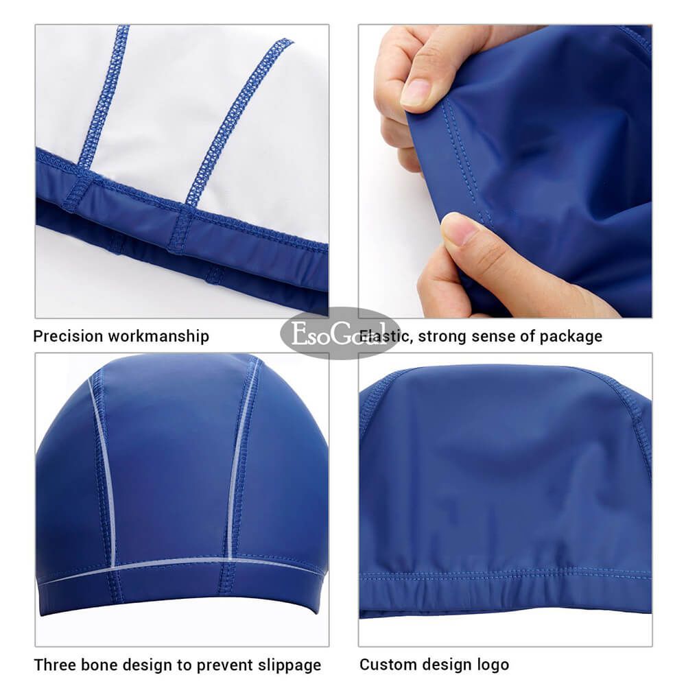 EsoGoal Nylon High Elasticity Swim Caps For Adults