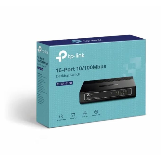 TP Link Tl-Sf1016D 16 Ports Desktop Switch