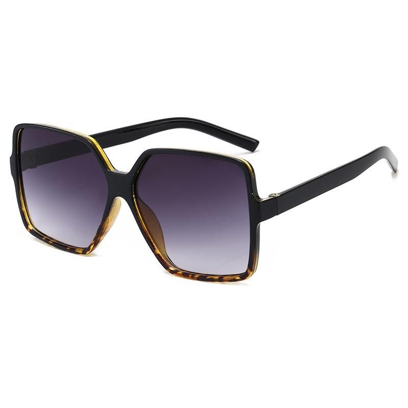 Oversize Sunglasses Gradient Plastic Brand Designer